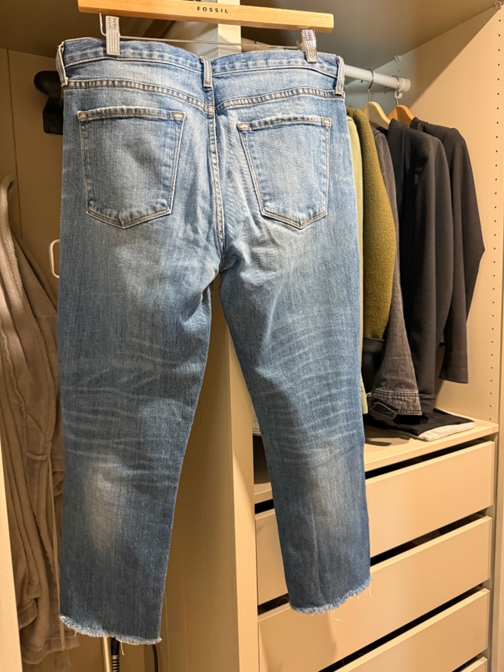 J Brand Georgia Distressed Slim Boyfriend Jeans 29 - Picture 2 of 9
